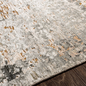 Ocean OCE-2300 8' x 10' Handmade Rug OCE2300-810  Taupe, Light Gray, Brown, Oatmeal, Black Surya