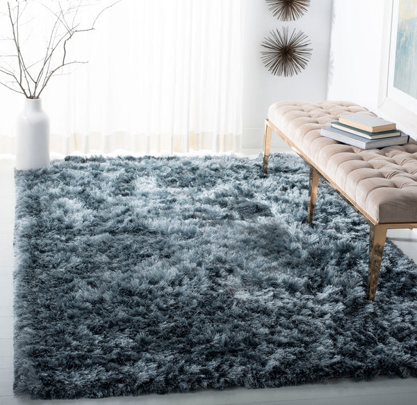 Ocean Shag 101 Luxurious Hand-Tufted Polyester and Cotton Area Rug for Cozy Home Decor Solutions