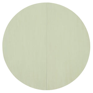 Bernhardt Bernhardt East Hampton Round Dining Table With Cerused Linen Finish, 54" Round, 20" Leaf & Pedestal Elegance K1236