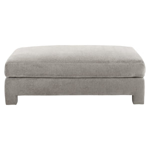 Bernhardt Bernhardt Mily Rectangular Cocktail Ottoman — Fully Upholstered, Relaxed Tailoring, Custom Fabrics, Durable Frame - Made to Order P1290A