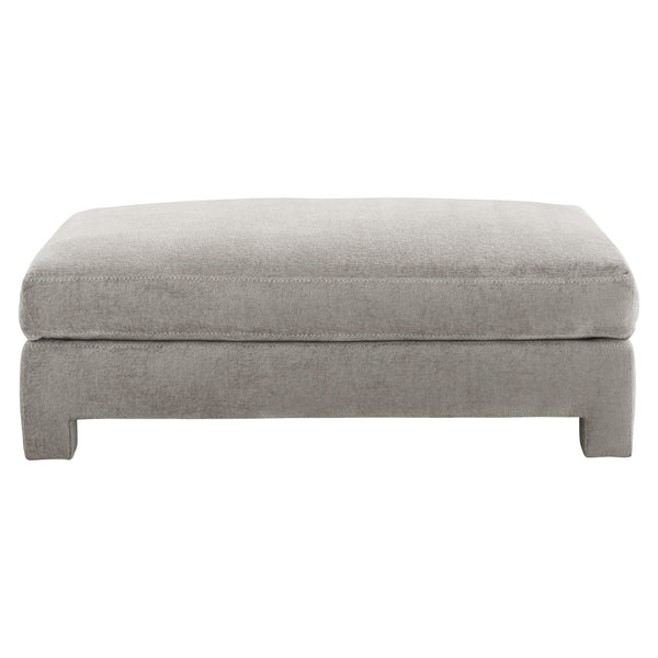 Bernhardt Bernhardt Mily Rectangular Cocktail Ottoman — Fully Upholstered, Relaxed Tailoring, Custom Fabrics, Durable Frame - Made to Order P1290A