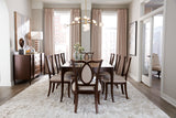 Bella Donna Rectangle Dining Table w/1-22in Leaf Brown BellaDonna Collection 6900-75200-89 Hooker Furniture