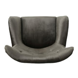 Christopher Knight Home® - Noble House - Seigfried Mid Century Grey Velvet Arm Chair