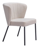 Aimee Dining Chair - Set of 2 Beige 109678 Zuo Modern