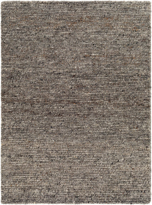 Odessa ODS-2300 12' x 15' Handmade Rug ODS2300-1215  Black, Charcoal, Dark Brown, Gray, Light Gray Surya