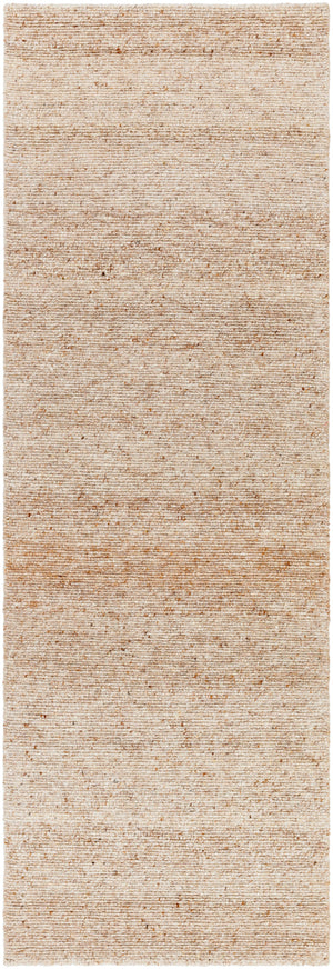 Odessa ODS-2303 2'6" x 8' Runner Handmade Rug ODS2303-268  Dark Brown, Brown, Cream, Beige, Tan Surya