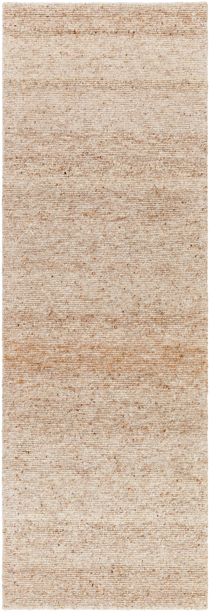 Odessa ODS-2303 2'6" x 8' Runner Handmade Rug ODS2303-268  Dark Brown, Brown, Cream, Beige, Tan Surya