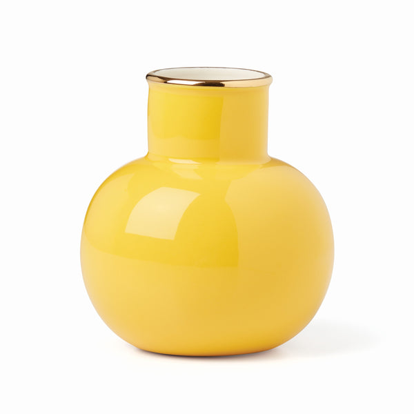 Lenox Kate Spade Make It Pop Small Vase Yellow Yellow, YELLOW PORCELAIN 895234