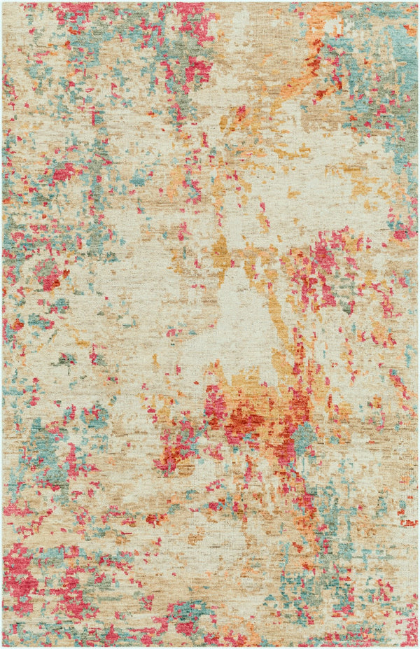 Surya Odyssey Handmade Wool Rug - 2' X 3' Modern Minimalist Design For A Luxurious Home Atmosphere Olive Wool Ody2302-23