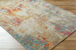 Surya Odyssey Handmade Wool Rug - 2' X 3' Modern Minimalist Design For A Luxurious Home Atmosphere Olive Wool Ody2302-23