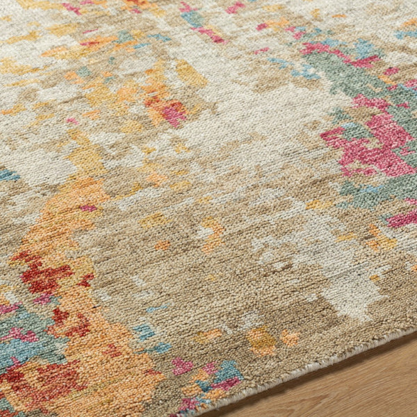 Surya Odyssey Handmade Wool Rug - 2' X 3' Modern Minimalist Design For A Luxurious Home Atmosphere Olive Wool Ody2302-23