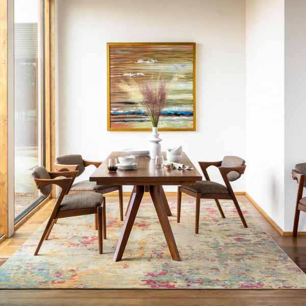 Surya Odyssey Handmade Wool Rug - 2' X 3' Modern Minimalist Design For A Luxurious Home Atmosphere Olive Wool Ody2302-23