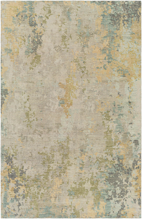 Odyssey ODY-2303 6' x 9' Handmade Rug ODY2303-69  Cream, Tan, Medium Gray, Gray, Denim, Blue Surya