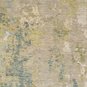 Odyssey ODY-2303 8' x 10' Handmade Rug ODY2303-810  Cream, Tan, Medium Gray, Gray, Denim, Blue Surya