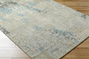 Odyssey ODY-2305 8' x 10' Handmade Rug ODY2305-810  Denim, Charcoal, Light Gray, Light Beige, Cream Surya