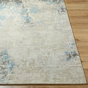 Odyssey ODY-2305 8' x 10' Handmade Rug ODY2305-810  Denim, Charcoal, Light Gray, Light Beige, Cream Surya