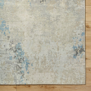 Odyssey ODY-2305 8' x 10' Handmade Rug ODY2305-810  Denim, Charcoal, Light Gray, Light Beige, Cream Surya