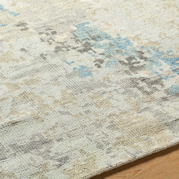 Odyssey ODY-2305 8' x 10' Handmade Rug ODY2305-810  Denim, Charcoal, Light Gray, Light Beige, Cream Surya