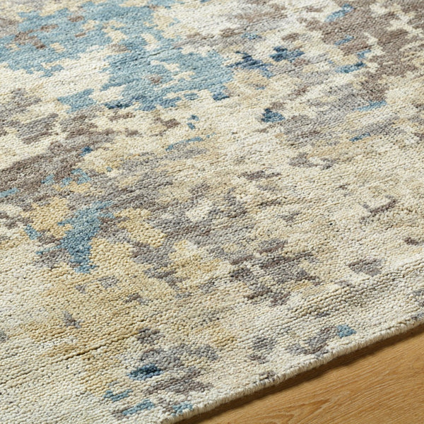 Surya Odyssey Handmade Wool Rug - 2' X 3' Modern Minimalist Design For A Luxurious Home Atmosphere Wheat Wool Ody2307-23