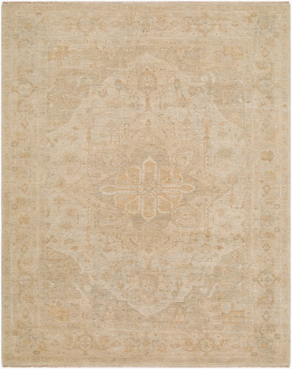 Surya Odyssey Hand Knotted Wool Area Rug with Fringe Traditional Artisan Craft for Entryway 9' x 12' Rectangle ODY2309-912