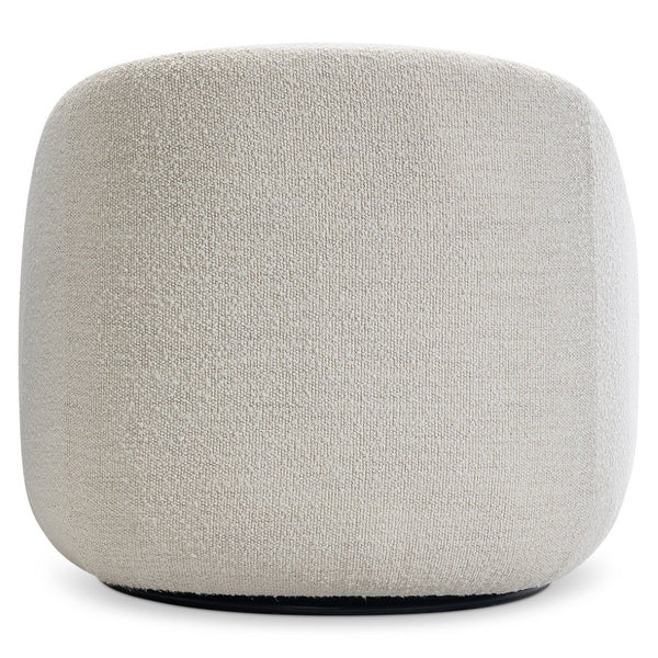 Bernhardt Bernhardt Devon Plush Upholstered Swivel Club Chair for Living Room or Home Office L892SO