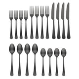 Lenox Cambridge Morgan Black 20-Piece Flatware Set NO COLOR METAL 519720DS