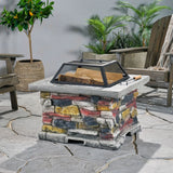 Christopher Knight Home® - Noble House - Corporal Square Fire Pit