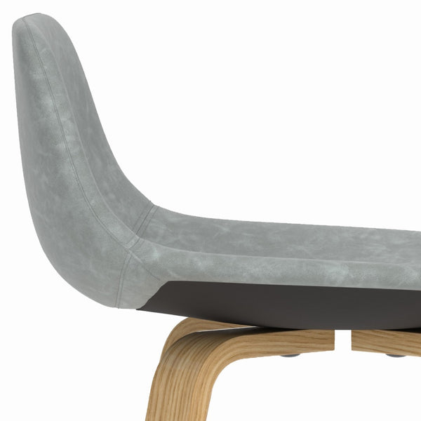 English Elm Randolph Modern Bentwood Counter/Bar Stools Set Of 2 - Stylish Comfort For Kitchen & Home Bars B136P159455-GIGA