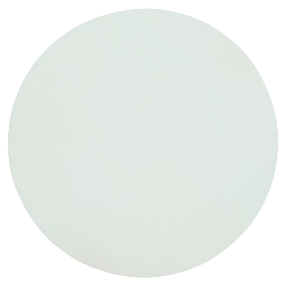 Bernhardt Bernhardt Modern Del Mar 54" Round Concrete Dining Table — Bone Top, Flint Gray Stainless Base, Outdoor Ready K1402