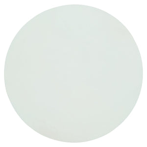 Bernhardt Bernhardt Modern Del Mar 54" Round Concrete Dining Table — Bone Top, Flint Gray Stainless Base, Outdoor Ready K1402