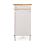 Christopher Knight Home® - Noble House - Byway Contemporary Kitchen Cart with Wheels