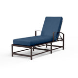 La Jolla Chaise in Spectrum Indigo w/ Self Welt SW401-9-48080 Sunset West