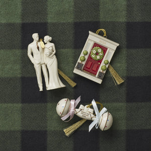 Lenox 2024 Bride & Groom Ornament Ivory, NO COLOR PORCELAIN 895760