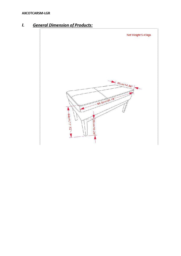 English Elm Carlson Small Ottoman Bench In Distressed Saddle Brown - Stylish Mid-Century Design For Any Room B136P159237