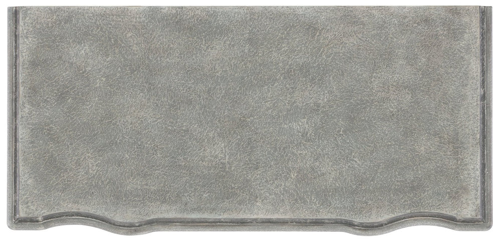 Hooker Furniture Boheme Verbena Bachelor's Chest Stonewash Blue 2-Drawer Cedar & Felt Lined With Integrated Lighting 5750-90017-BLU3