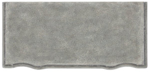 Hooker Furniture Boheme Verbena Bachelor's Chest Stonewash Blue 2-Drawer Cedar & Felt Lined With Integrated Lighting 5750-90017-BLU3