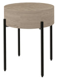 Mayfield Round Drum Top Lamp Table