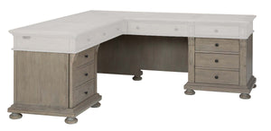 Hekman Furniture 79407p Peds & Modesty Panels - Stylish Privacy Solutions For Modern Spaces By Wellington Driftwood Peds & Modesty Panels 79407p