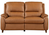 Parker House Austin - Caramel Cream Power Reclining Sofa, Loveseat And Recliner Brown Top Grain Leather With Match (X) Maus-321ph-cmcr