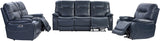 Parker House Parker Living Axel - Admiral Power Reclining Sofa Loveseat and Recliner Admiral 83% Polyester. 17% PU (W) MAXE-321-ADM