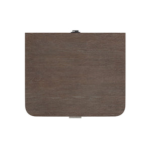 Bernhardt Bernhardt Outline Nightstand With Soft-Close Drawers, Wire-Brushed Oak, Usb Charging, Modern Casual Design 360228