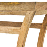 Christopher Knight Home® - Noble House - Meagher Rustic Handcrafted Mango Wood Console Table, Natural