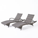 Christopher Knight Home® - Noble House - Crete Wicker Chaise Lounge