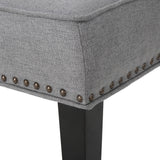 Christopher Knight Home® - Noble House - Adelina Contemporary Upholstered Accent Chair with Nailhead Trim