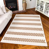 Orian Rugs Simply Southern Cottage Dorcheat Machine Woven Polypropylene Transitional Area Rug Natural Driftwood Polypropylene