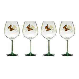 Lenox Butterfly Meadow Balloon Wine Glasses, Set of 4 Multi, NO COLOR GLASS,CRYSTAL 896702