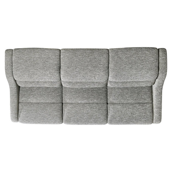 Bernhardt Bernhardt Gio Channeled Fabric Power Reclining Sofa with Hidden Controls Modern Living B167RO