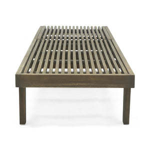 English Elm Nadine Outdoor Chaise Lounge Cushion Water Resistant Full Body Patio Coverage Gray+Cream 63493.00WTCGRY-CUSH-CRM