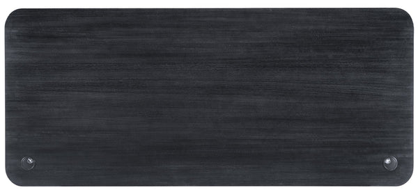 Hooker Furniture Kenzo Sit to Stand Home Office Desk with Grass Cloth Accents and Wood Grain Finish 6104-10458-99