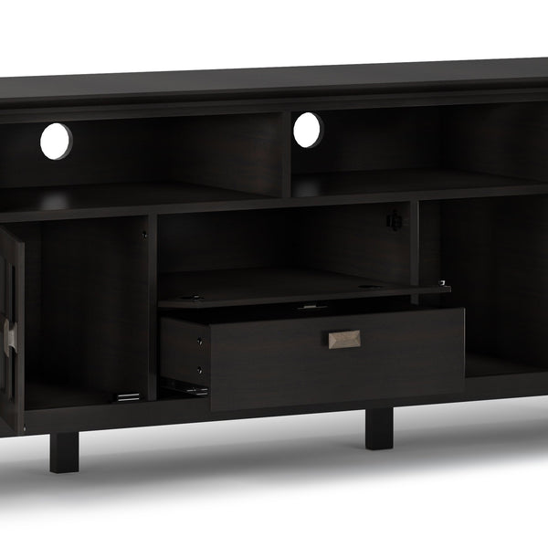 English Elm Artisan 72" Solid Wood Tv Media Stand In Hickory Brown - Stylish Storage & Modern Design For Your Home B136P158425